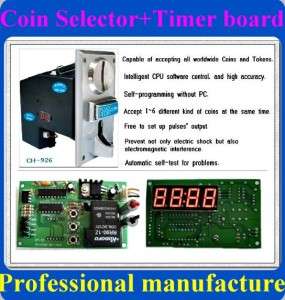 Multi Coin Acceptor Selector CH 926&Time control board  