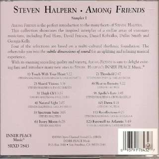 Steven Halpern  AMONG FRIENDS  Best of NEW Age Music CD  