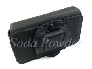 Leather Case Belt Clip for Blackberry Storm 9500 9530  
