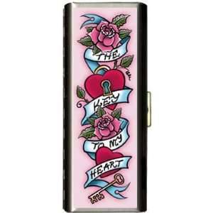   Hardware Christopher Wright Key to my Heart Tattoo Banner Tampon Case