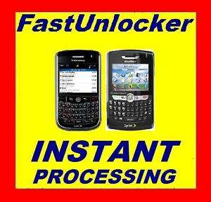 Unlock Code for SPRINT Blackberry Bold 9650 ★ INSTANT  