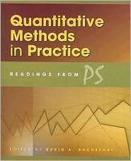 Quantitative Methods In Practice Readings From PS, (1933116536 