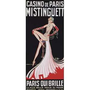  FASHION GIRL CASINO DE PARIS MISTINGUETT SHOW FRANCE 