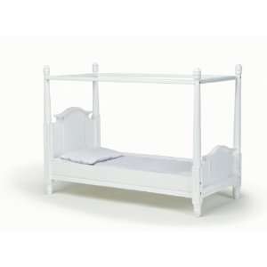  18 inch Doll Canopy Bed: Toys & Games
