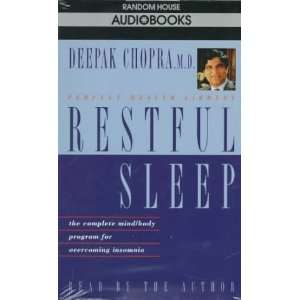   Program for Overcoming Insomnia [Audio Cassette]: Deepak Chopra: Books