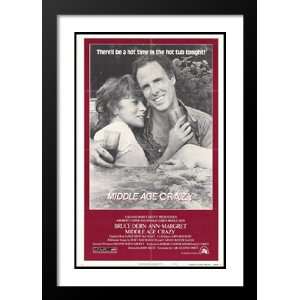  Middle Age Crazy 20x26 Framed and Double Matted Movie 