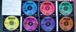   MAD MAGAZINE EVERY ISSUE FROM 1952 1998 ON 7 CD ROMS WITH USERS GUIDE