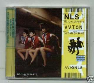 NO LO SOPORTO, AVION. FACTORY SEALED IN SPANISH CD.
