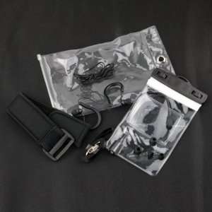 Waterproof Pouch Case Cover for iPhone 4G  MP4 with 3.5mm Earphone 