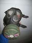 German Auer FE55 gas mask w/ Wetzell Gummi water proof rubber pouch