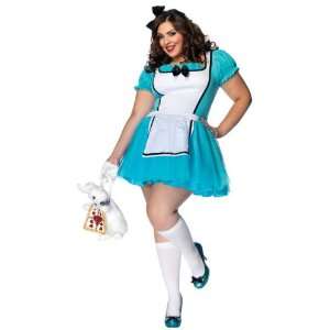    Enchanted Alice in Wonderland Plus Size Costume Toys & Games