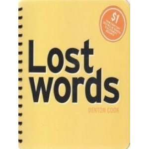  Lost Words Gunilla Denton Cook Books