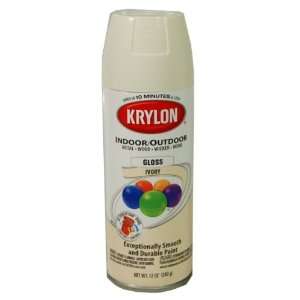 Krylon Spray Paints 51504 Krylon Ivory Spray Paint KRYLON AEROSOL 
