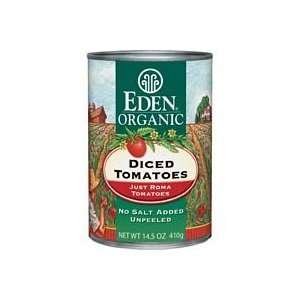 Eden Foods Organic Diced Tomatoes ( 12x14.5 OZ)  Grocery 