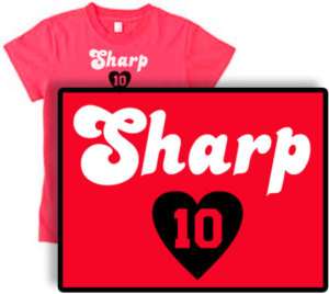 PATRICK (heart) SHARP Chicago Blackhawks Womens T SHIRT => 10+ sizes 