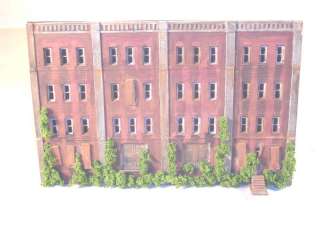 Scale 3D Abandon Front Flat Building Factory #3  