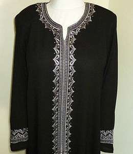New Black Abaya Women Islamic Eid Clothing Hijab Dress Jilbab   Model 