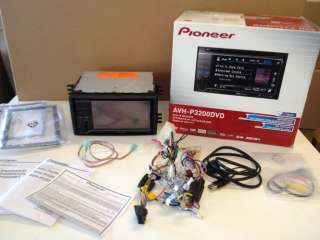 PIONEER AVH P3200DVD 5.8 TOUCH SCREEN CAR DVD PLAYER MULTI MEDIA HD 