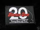 Status Quo 20 Years of Rock 80 Vintage Sew On Patch New