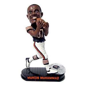 Chicago Bears Mussin Muhammad Black Base Edition Bobble Head:  