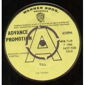   INCH (7 VINYL 45) UK WARNER BROS 1968 TOKENS (60S GROUP) Music