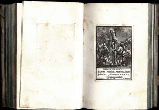 1693  92 TINY WEIGEL ENGRAVINGS OF PASSION,RESURRECTION  