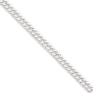    18 Inch Sterling Silver 5.5mm Rambo Chain Necklace Jewelry