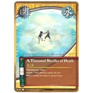   Hokage J 035 A Thousand Needles of Death Uncommon Card: Toys & Games