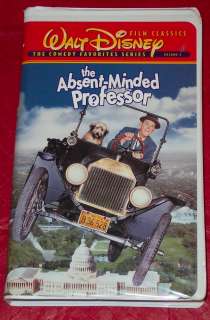 ABSENT MINDED PROFESSOR Disney VHS Fred MacMurray  