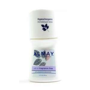 Almay Hypoallergenic Antiperspirant Deodorant Roll On Fragrance Free 1 