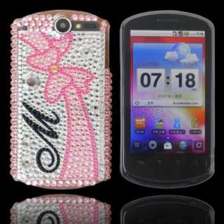   Bowknot Back Hard Case Cover For AT&T Huawei Impulse 4G U8800  