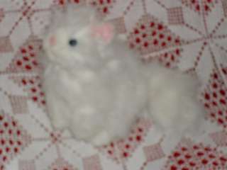 Ganz Webkins stuffed plush WHITE PERSIAN CAT KITTEN  