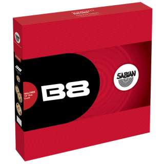 Sabian B8 Performance Pack Box Set w Free 18 Crash  