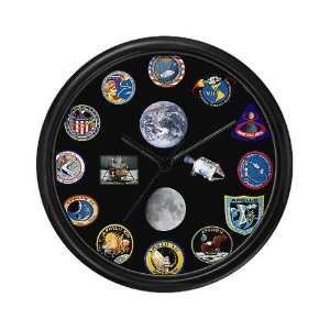 Project Apollo Space Wall Clock by 