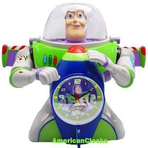  Jumbo Toy Story and Beyond Buzz Lightyear Figural Clock 