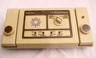 RADIO SHACK T V SCOREBOARD PONG SYSTEM complete in box WITH A/C 