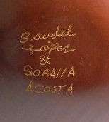 Signed by Baudel Lopez & Soralla Acosta