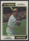 1974 TOPPS WILLIE STARGELL EX/MT PITTSBURGH PIRATES #10