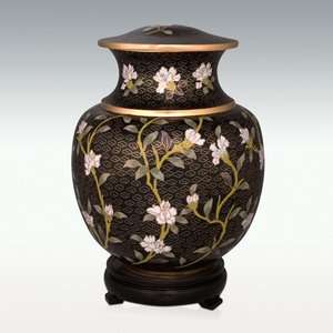 Minuet Cloisonne Cremation Urn   Handcrafted   Free Shipping