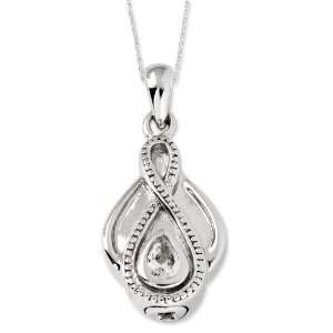   Sterling Silver Ash Holder Sentimental Expressions Necklace Jewelry