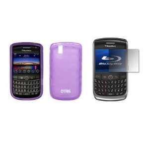   Polyurethane Case + Crystal Clear LCD Screen Protector for BlackBerry