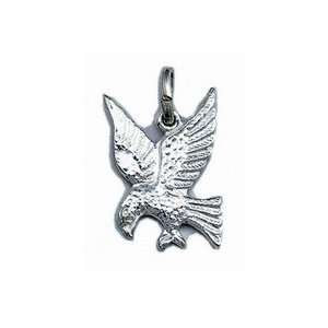  Silverflake  Eagle Hawk Falcon Bird Charm Jewelry