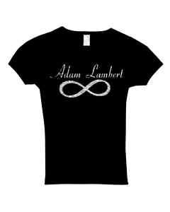 Adam Lambert Infinity Rhinestone T Shirts Sm to 6X  