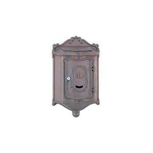  Amco Colonial Locking Wall Mount in Bricktone