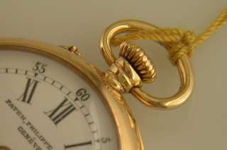 COLLECTABLE PATEK PHILIPPE POCKET WATCH 18K.YELLOW GOLD  