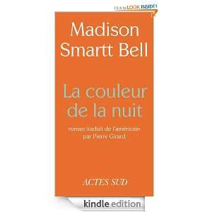 La couleur de la nuit (Lettres anglo américaines) (French Edition 
