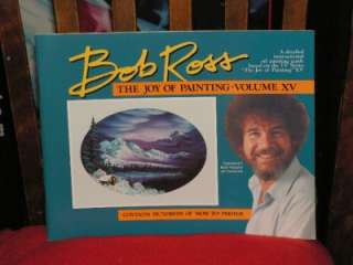 Bob Ross NEW Joy of Painting # 15 BOOK(See pictures)  