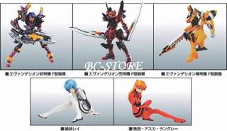 Bandai Evangelion EVA Characters Type F Figure Set of 5  