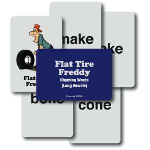   Tire Freddy Rhyming Words (Long Vowels) (Grades K 2): Toys & Games