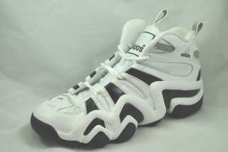 Mens Rare Adidas Crazy 8 Kobe Basketball Sneakers New! White Black 